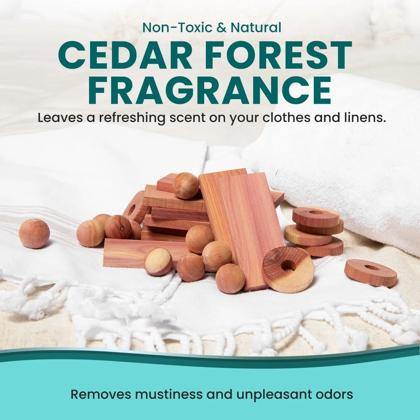 120 Variety Pack - Lavender and Cedar For Closets - Cedar Balls For Clothes Storage - Cedar Closet Protection Scent Bags - Natural Cedar Hanger Rings - Cedar Scented Balls Cedar Air Freshener For Clos