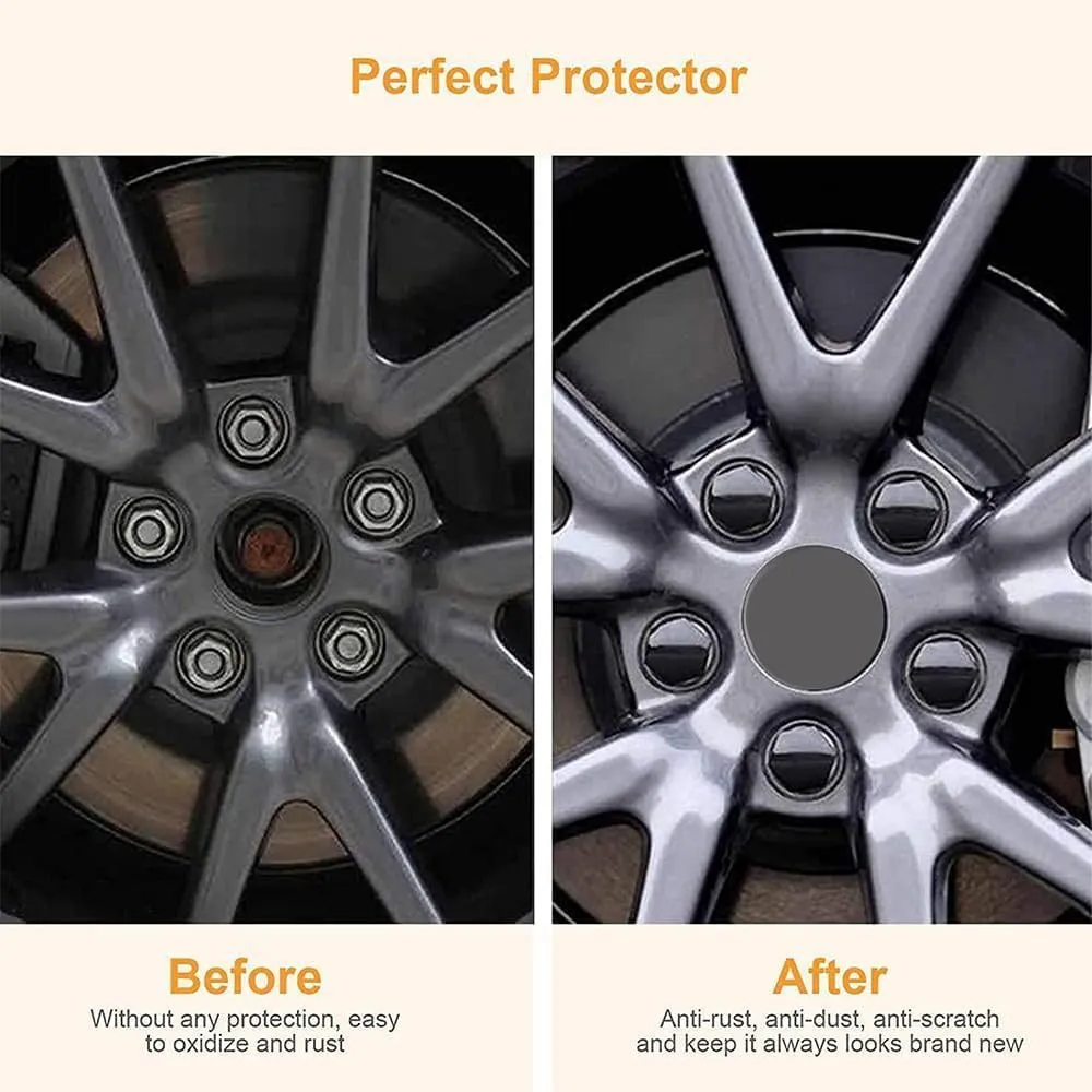 4 pcs Wheel Hub Covers Hub Centre Caps for Smart Brabus 75 mm, Badge Logo Wheel Center Cap Sticker Waterproof DustProof Rim Decoration Accessories,B