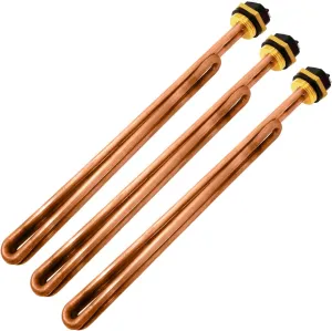 9KW 240V Water Heater Element Compatible with EcoSmart, Eemax, iHeat/Drakken, Pack of 3