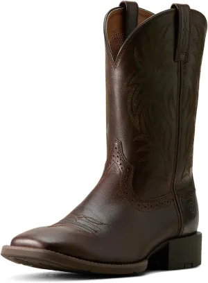 ARIAT Men's Sport Wide Square Toe Cowboy Boot Western