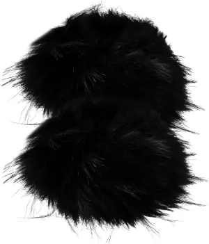 BESPORTBLE Fur Cuff Covers Zip Touch Typing Gloves Warm Band Ring Driving Sleeve Cute Warmer Leg Warmers