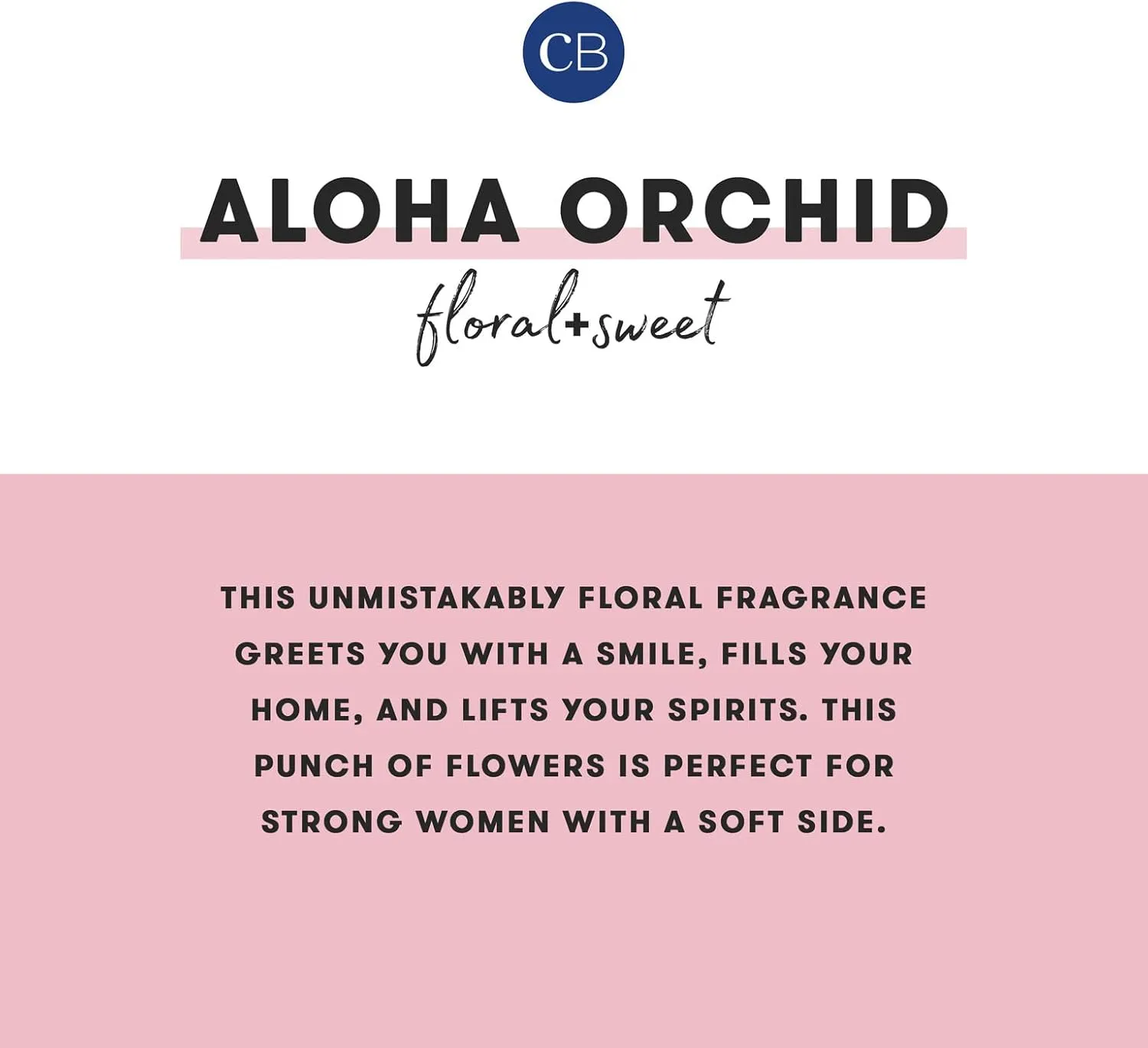 Capri Blue Aloha Orchid Reed Diffuser Set - Includes Reed Diffuser Sticks, Fragrance Oil, and Glass Bottle - Luxury Scented Room Fresheners - Cobalt Blue (8 fl oz)