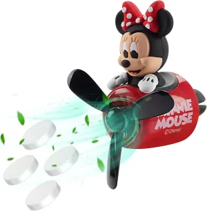 Car Air Fresheners Cute Cartoon Mouse Pilot Car Diffuser Rotating Propeller Automotive Air Outlet Fan Creative Car Perfume Decoration Cool Car Accessories (Women)