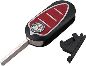 Car Key Case for Alfa Romeo Mito Giulietta GTO 159, Creative Key Case Cover, PU Leather Large-Capacity Car Key Protective Bag