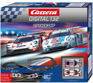 Carrera License 20030012 Digital 132 Set GT Face Off, unisex-children