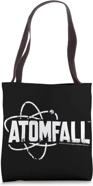 Classic White Text Logo Tote Bag