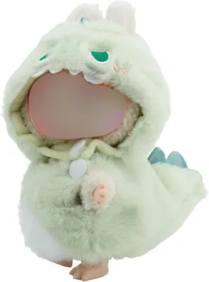 Clothes for Labubu, Accessories for Labubus, Clothes Set for Labubu Doll, Stylish Adorable Dinosaur Shape 2 PCS Set Hat Clothes for LABUBU Dolls Accessories (No Doll) (Dinosaur-Green)