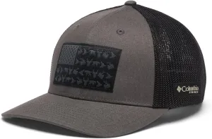Columbia Unisex Adult PHG Game Flag Mesh Ball Cap