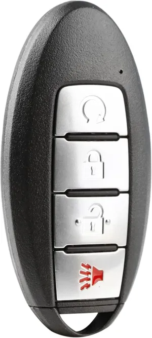 Fits Keyless Entry Remote Start Car Key Fob Smart 4btn for Nissan Kicks SR SR  SV Rogue (KR5TXN3)