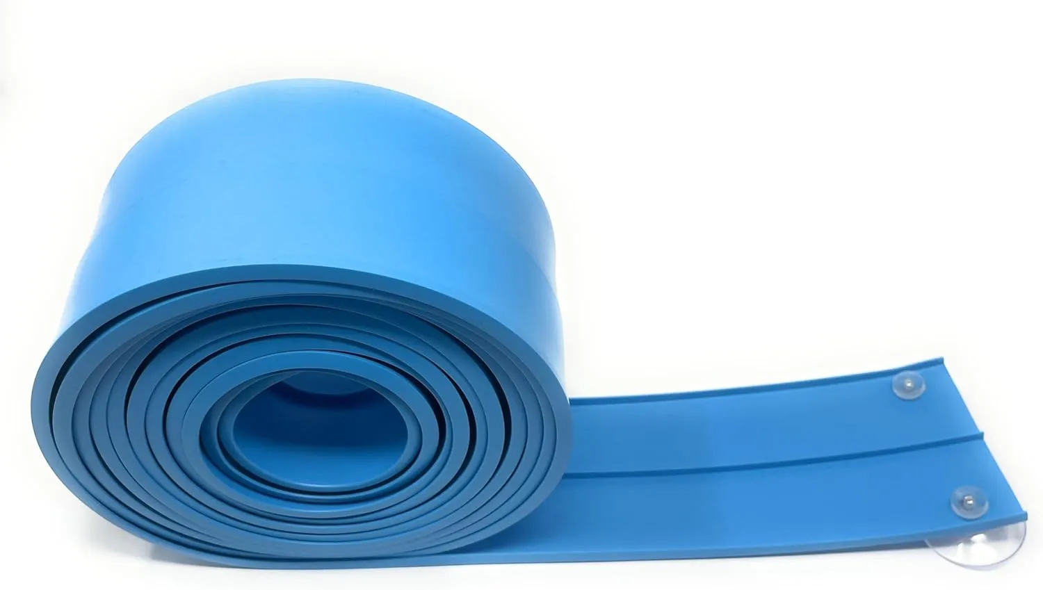 FlexTrack 5000 Blue Track for Toy Cars Flexible Race Track for Kids with Suction Cups Compatible with Hot Wheels Matchbox and Diecast 1/64th Car 15 Feet Long Rolls Up Portable Racetrack