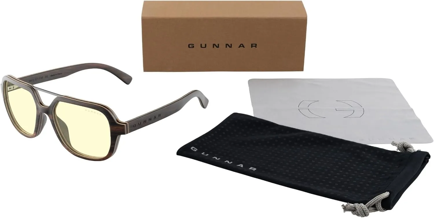 GUNNAR Humboldt Premium Blue Light Blocking Computer And Gaming Glasses