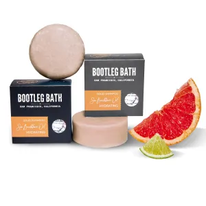 Hydrating Shampoo and Conditioner Bar with Sea Buckthorn Oil and Aloe Vera Extract, Vegan, Sulfate-Free, Phthalate-Free, Paraben-Free, Eco Friendly, 2.2 oz bar