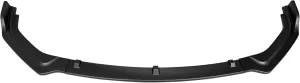 IKON MOTORSPORTS, Front Bumper Lip Compatible with 2018-2024 Infiniti Q50 Base/Non-Sport Models, Painted #RBP Performance Blue Metallic PP 3PCS Add-On Front Lip Spoiler Splitter, 2019 2020 2021