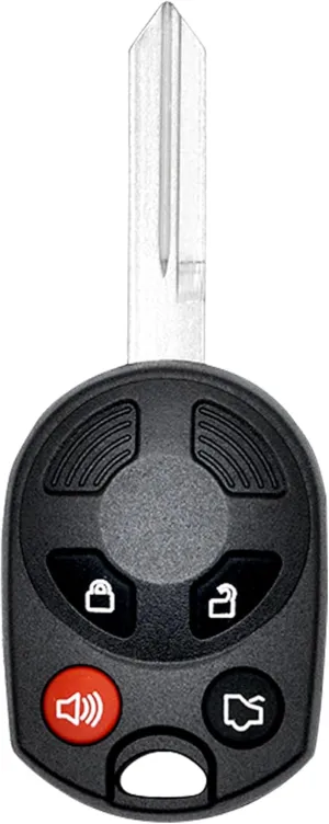 Key Fob Replacement for Ford Explorer Edge Escape Expedition Flex Focus Freestyle Fusion Mustang Taurus/MKS MKX MKZ Navigator Zephyr/Mariner Milan Montego Sable Tribute,OUCD6000022,4 Btn