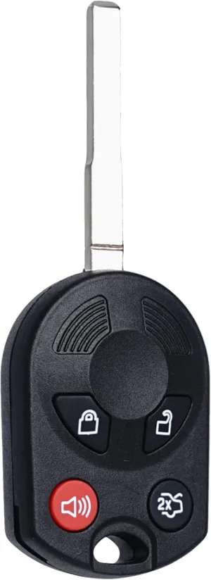 Keyless Entry Remote Control Head Key Fob Replacement Fits for Ford Focus 2012 2013 2014 2015 2016 2017 2018 2019 C-MAX Escape Fiesta 2015-2018 Transit Connect 164-R8046 OUCD6000022