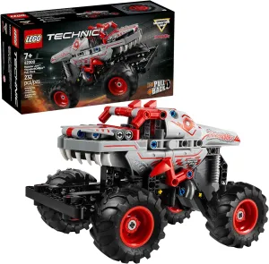 LEGO Technic Monster Jam ThunderROARus Pull-Back Monster Truck Toy - Building Toy for Kids, Boys and Girls, Ages 7  - Creative Gift Idea for Lovers of Monster Trucks - 42200
