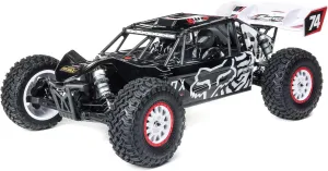 Losi 1/10 Tenacity DB Pro 4 Wheel Drive Desert Buggy Brushless RTR Battery and Charger Not Included with Smart Fox Racing LOS03027V2T2