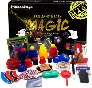 Magic Set Magic Kit for Kids Science Toys for Children Including 25 Classic Tricks Easy to Play Magic Best Gift for Boys Girls and Adult