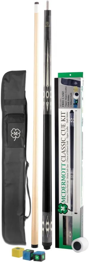 McDermott Classic Pool Cue Kit