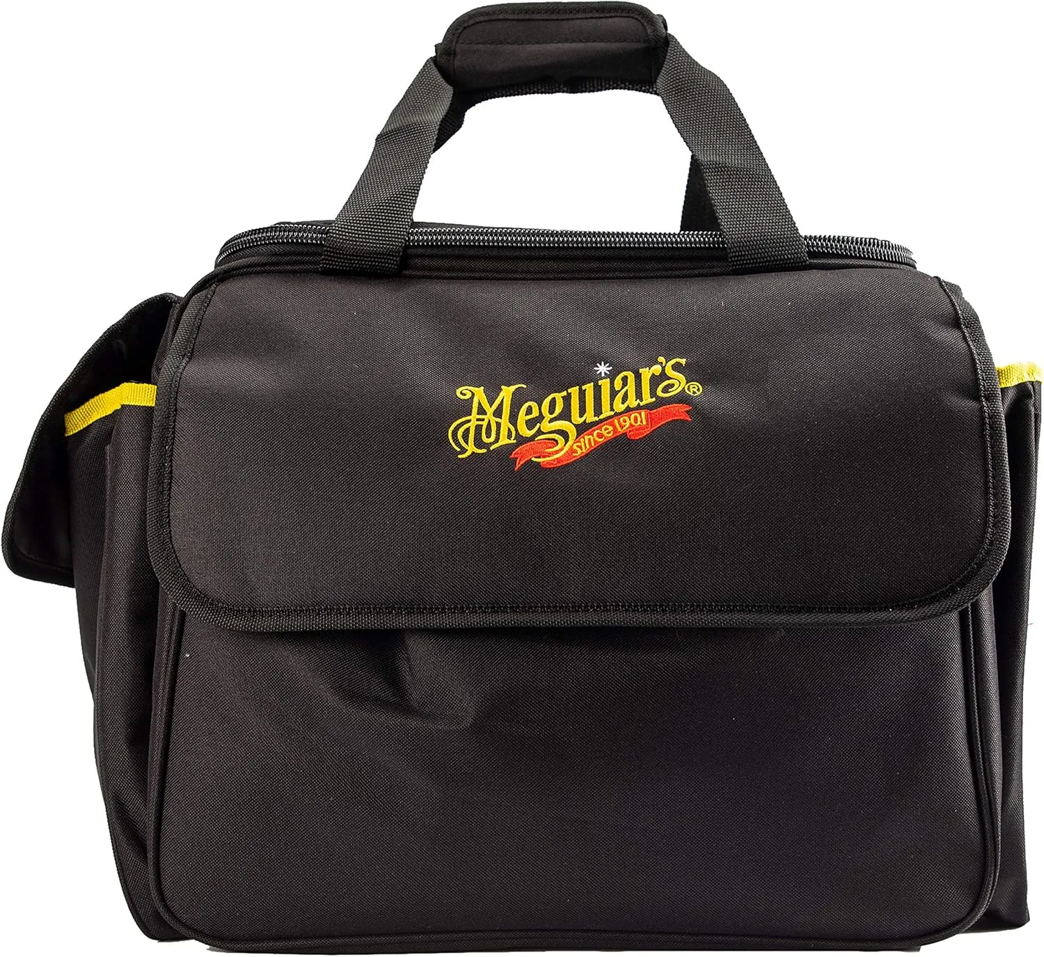Meguiar's Detailing Bag - Premium Car Bag and Detailing Supply Organizer - Portable for All Your Favorite Supplies, Black