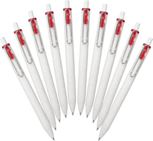 Mitsubishi Pencil Uni-Ball One Gel Ballpoint Pen, 0.5, Baked Apple, 10 Pieces, Hako UMNS05.14, 10P