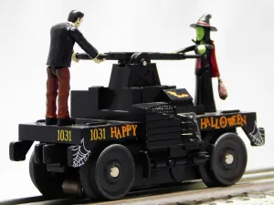 MTH RAILKING Halloween (Black) Operating Hand CAR MOW 30-5242
