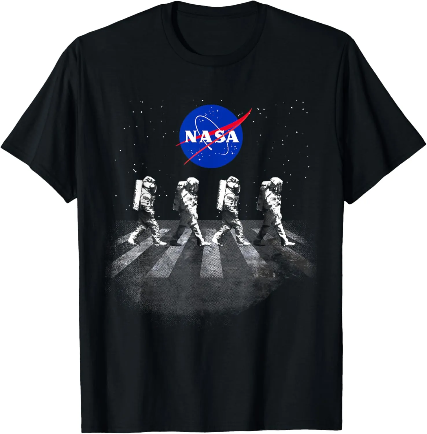 NASA T-Shirt Walking Astronauts in Space T-Shirt