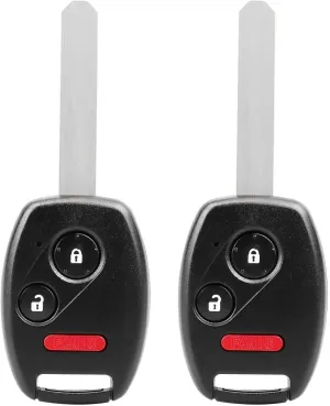 NPAUTO Key Fob Replacement Fits for Honda Pilot 2005 2006 2007 2008, Keyless Entry Remote Control Car Key Fobs, (CWTWB1U545, 35111-S9V-325, 433 Mhz, Pack of 2)
