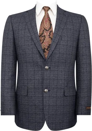 P&L Men's Sport Coat Classic Fit Blazer for Men Lightweight 2 Button Stretch Jacket in Solid & Plaid for Business & Casual