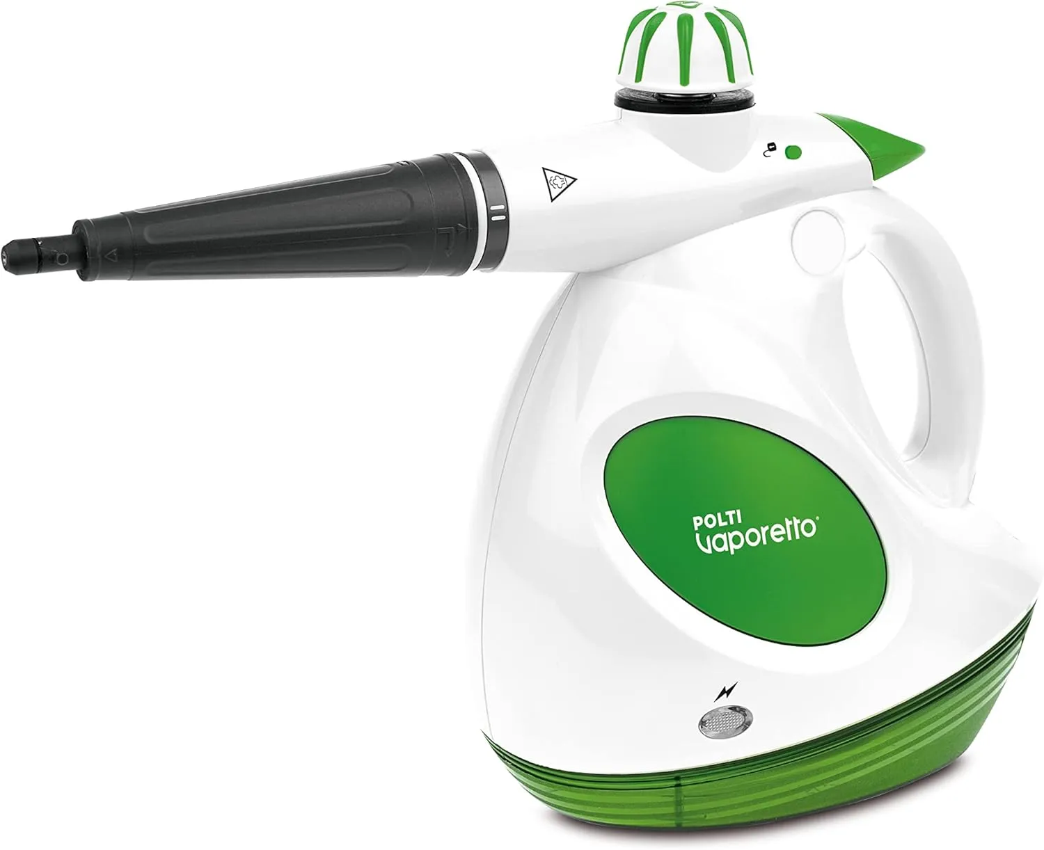 POLTI Easy Plus Steam Cleaner for Home Use - Portable Steamer for Cleaning with 7 Attachments - Works for Grout, Kitchen Countertop, Car Detailing, Furniture Upholstery