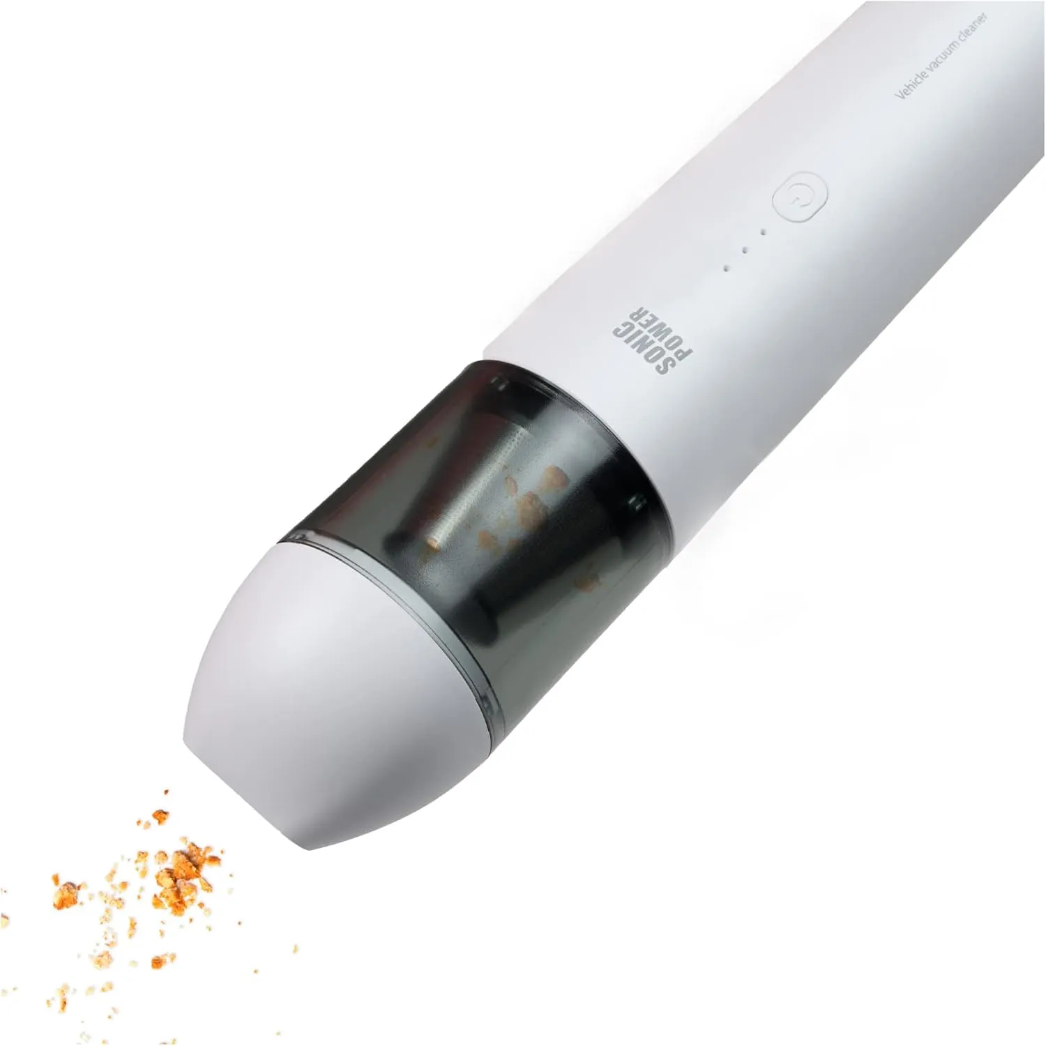 Rechargeable Car Vacuum, 3 Mixed Use Attachments Included, Long Lasting Battery
