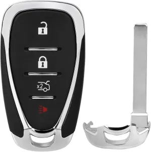 Smart Key Fob, Replacement for Chevrolet Malibu Camaro Cruze 2016 2017 2018 2019 2020 2021, Keyless Entry Remote Control Proximity Smart Car Key Fobs Replacement, HYQ4EA, 13508771, 433Mhz