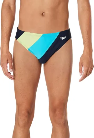 Speedo Men's Swimsuit Brief Eco Flex 2” Outseam Beachstar