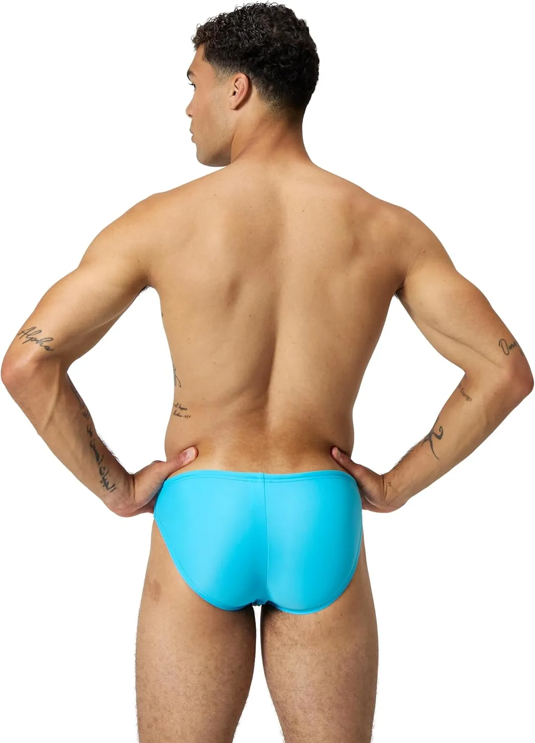 Speedo Men's Swimsuit Brief Powerflex Eco Solar