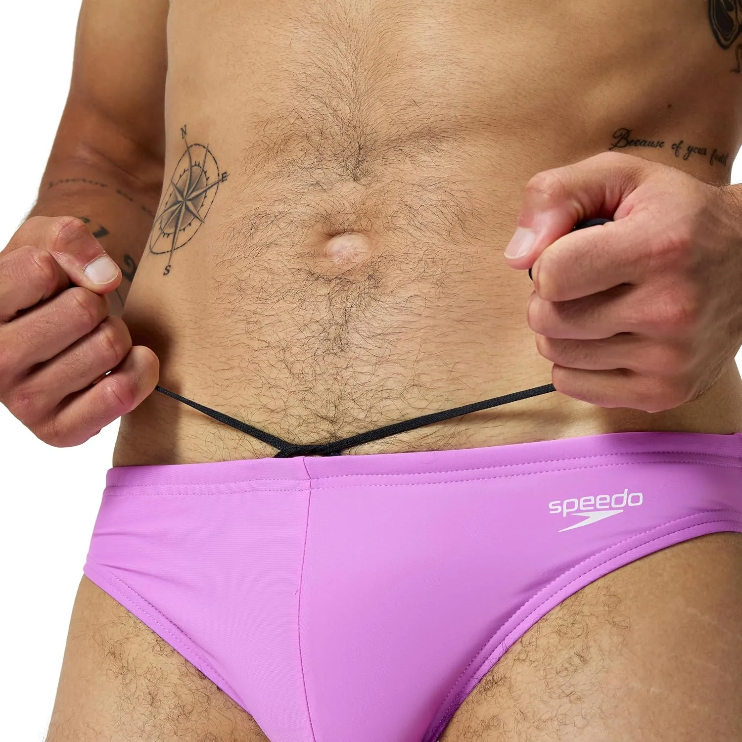 Speedo Men's Swimsuit Brief Powerflex Eco Solar