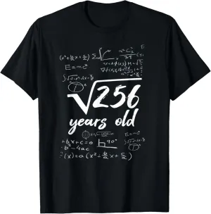 Square Root Of 361 Years Old Math Nerd 19th Birthday Gift T-Shirt