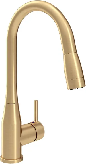 Symmons S2302BBZPD10 Sereno Single-Handle Pull-Down Kitchen Faucet in Brushed Bronze (1.0 GPM)