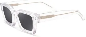 Trendy Polarized Sunglasses for Men Women, UV400 & Shatterproof, Durable Acetate Frame, Anti Glare HD Lens 1439S