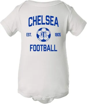 UGP Campus Apparel Barcelona Away Kit World Classic Soccer Football Arch Infant Creeper Bodysuit