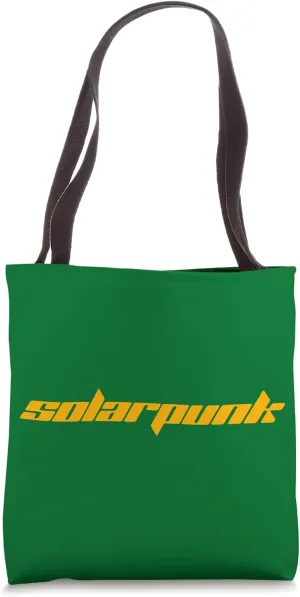 Utopian Aesthetic Positive High Tech Green Scifi Aesthetic Tote Bag