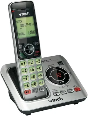 VTech VTCS6629 DECT 6.0 Expandable Speakerphone with Caller ID & Call Waiting (Single-Handset System)