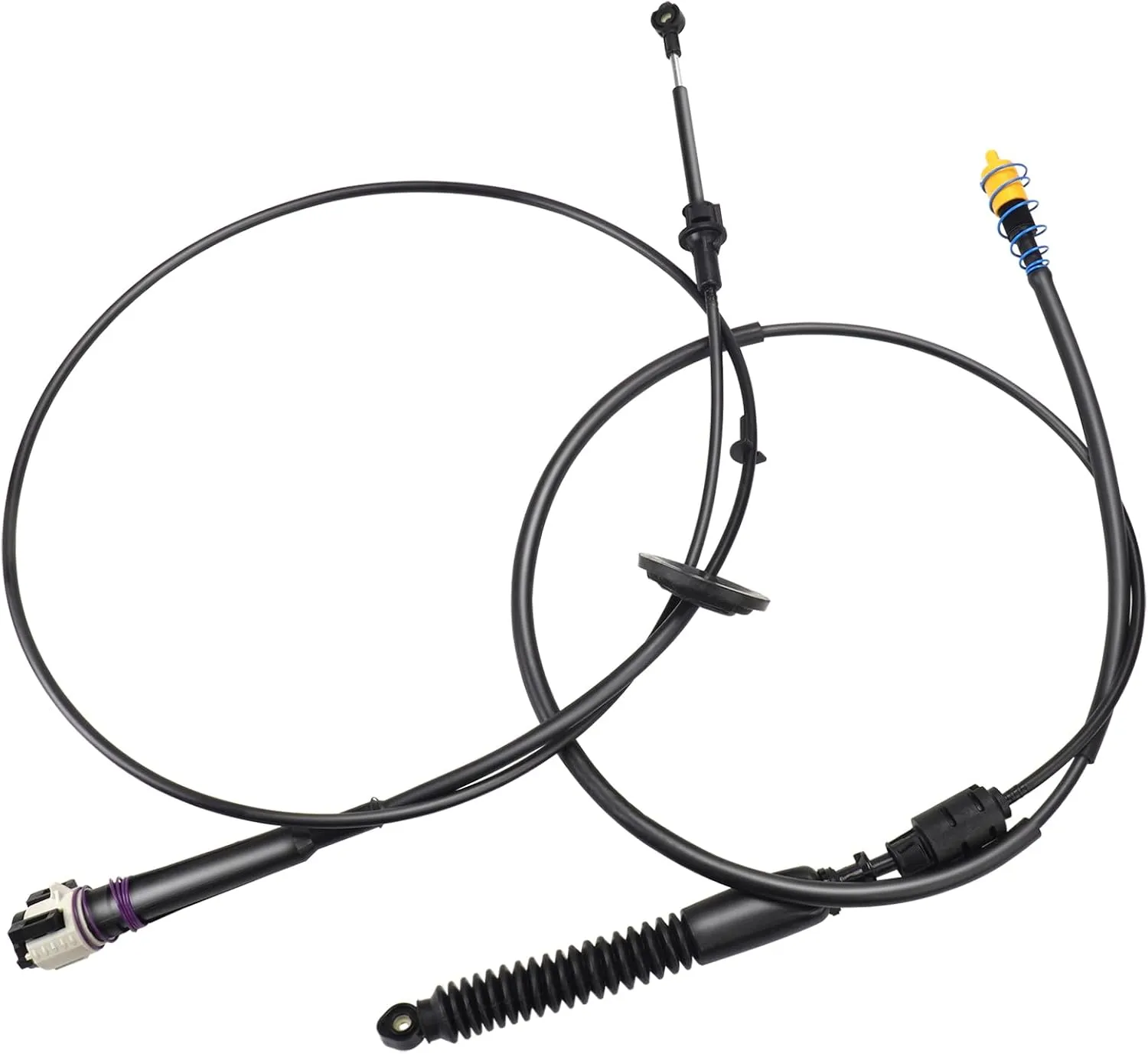 WayJun 12477640 Gear Shifter Cable Compatible with Chevrolet Silverado 1500 2500 3500 Classic, GMC Sierra 1500 2500 3500 Classic | 4WD Automatic Transmission Gearshift Control Cable