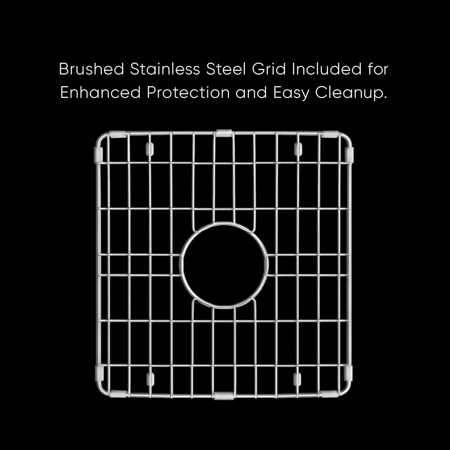 Whitehaus Collection Undermount/Drop-in Fireclay Kitchen Sinks, Stainless Steel Grid Included (White, 18 Inch)