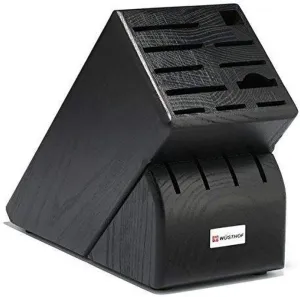 WÜSTHOF 15-Slot Black Knife Storage Block